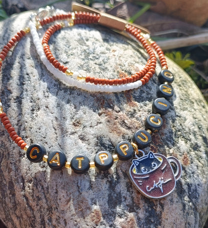 Cat-puccino Necklace