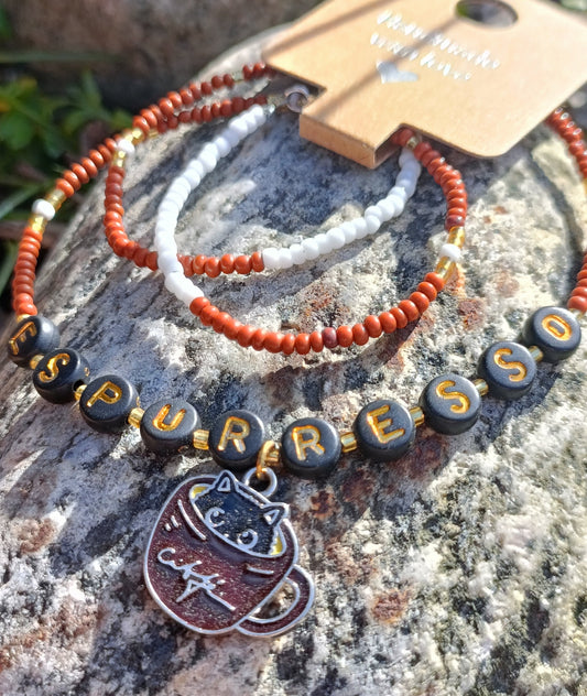 Es-purr-esso Necklace