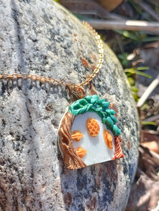 Hobbit Door Necklace