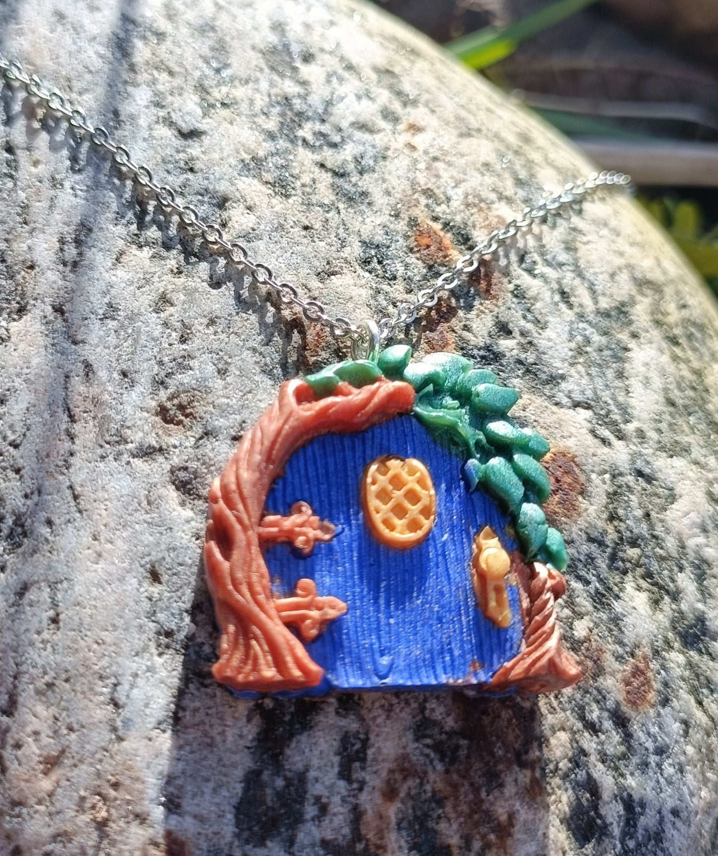 Hobbit Door Necklace