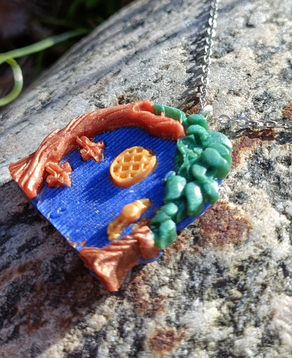 Hobbit Door Necklace