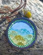 Tiny Painting Necklace