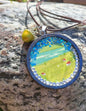 Tiny Painting Necklace