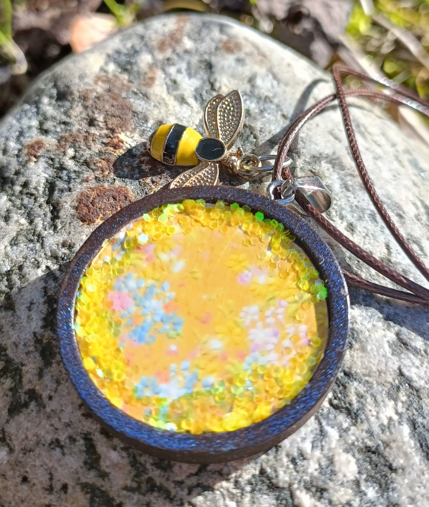 Tiny Painting Necklace