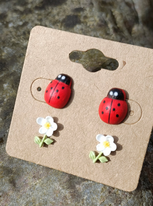 Ladybug Earrings