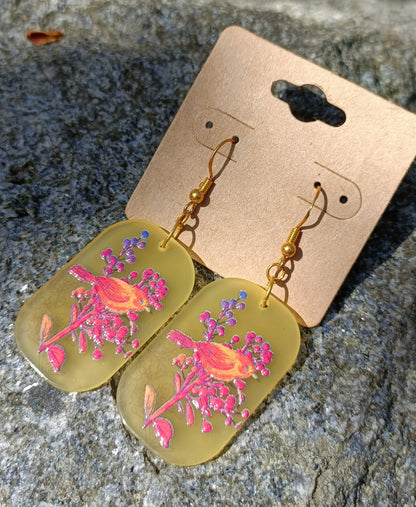 Bird & Branch Earrings