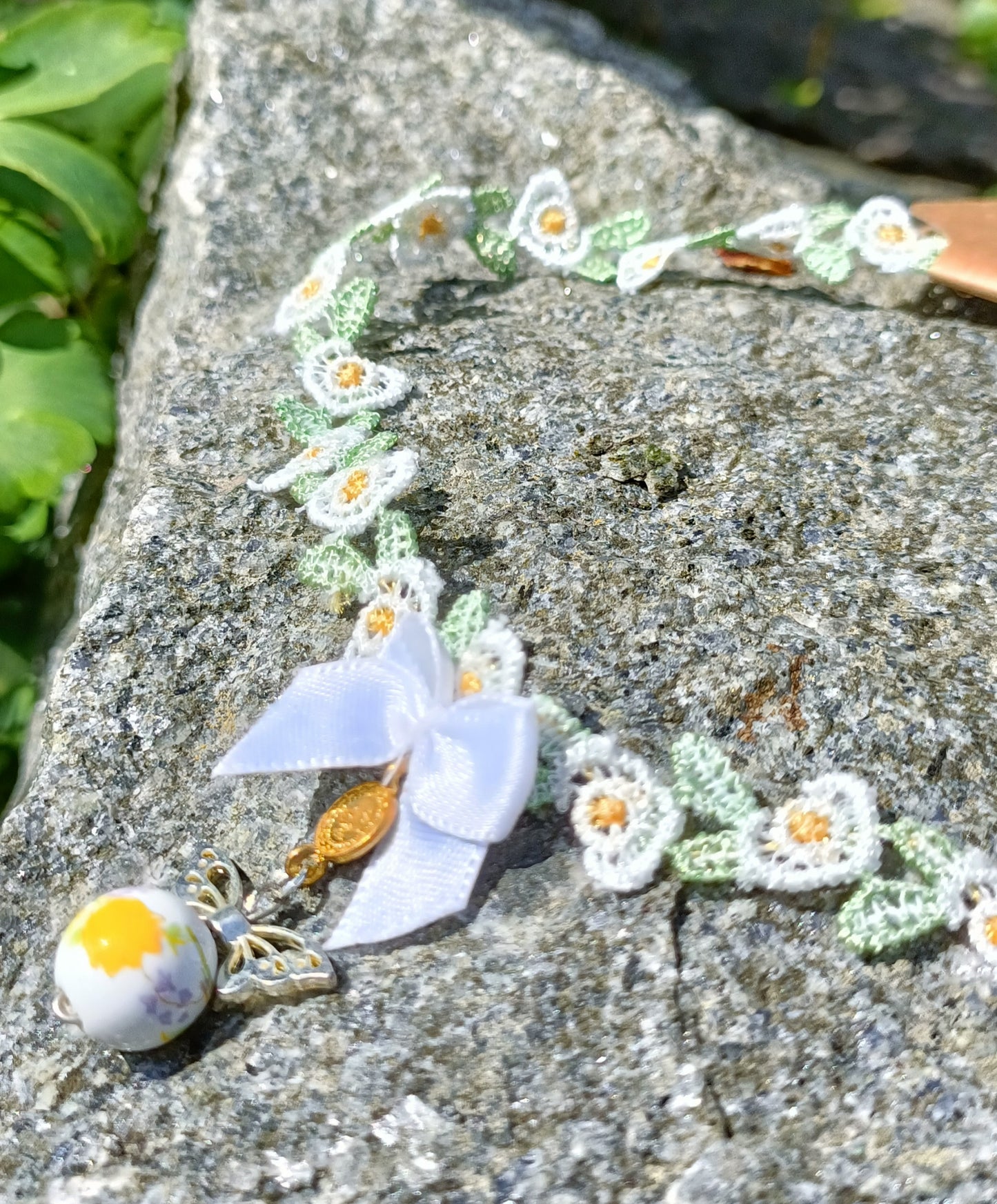 Helleborus Embroidery Chokers