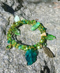 Glass Charm Bracelet