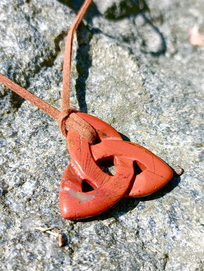 Triquetra Crystal Pendants