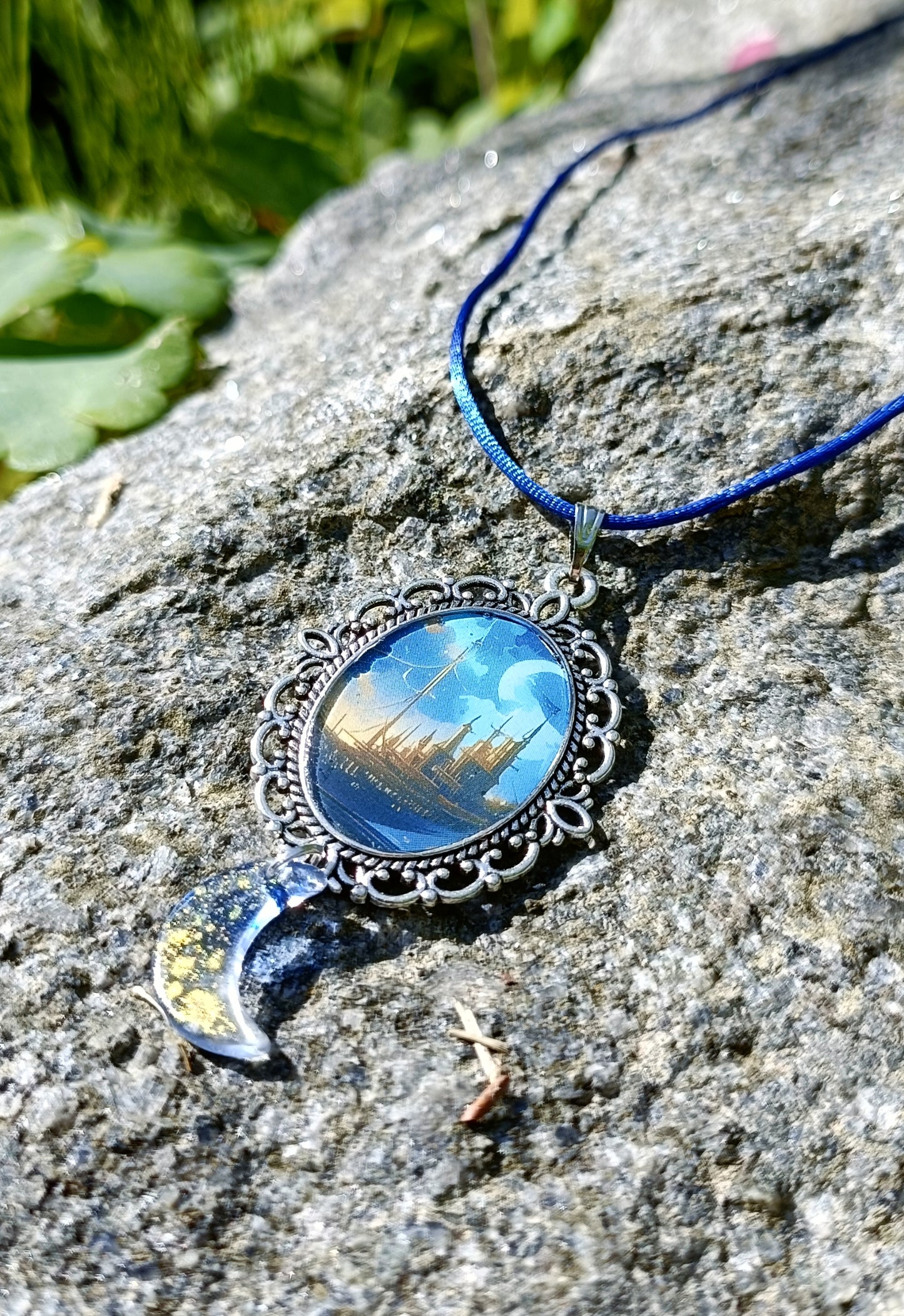 Magical landscape pendants
