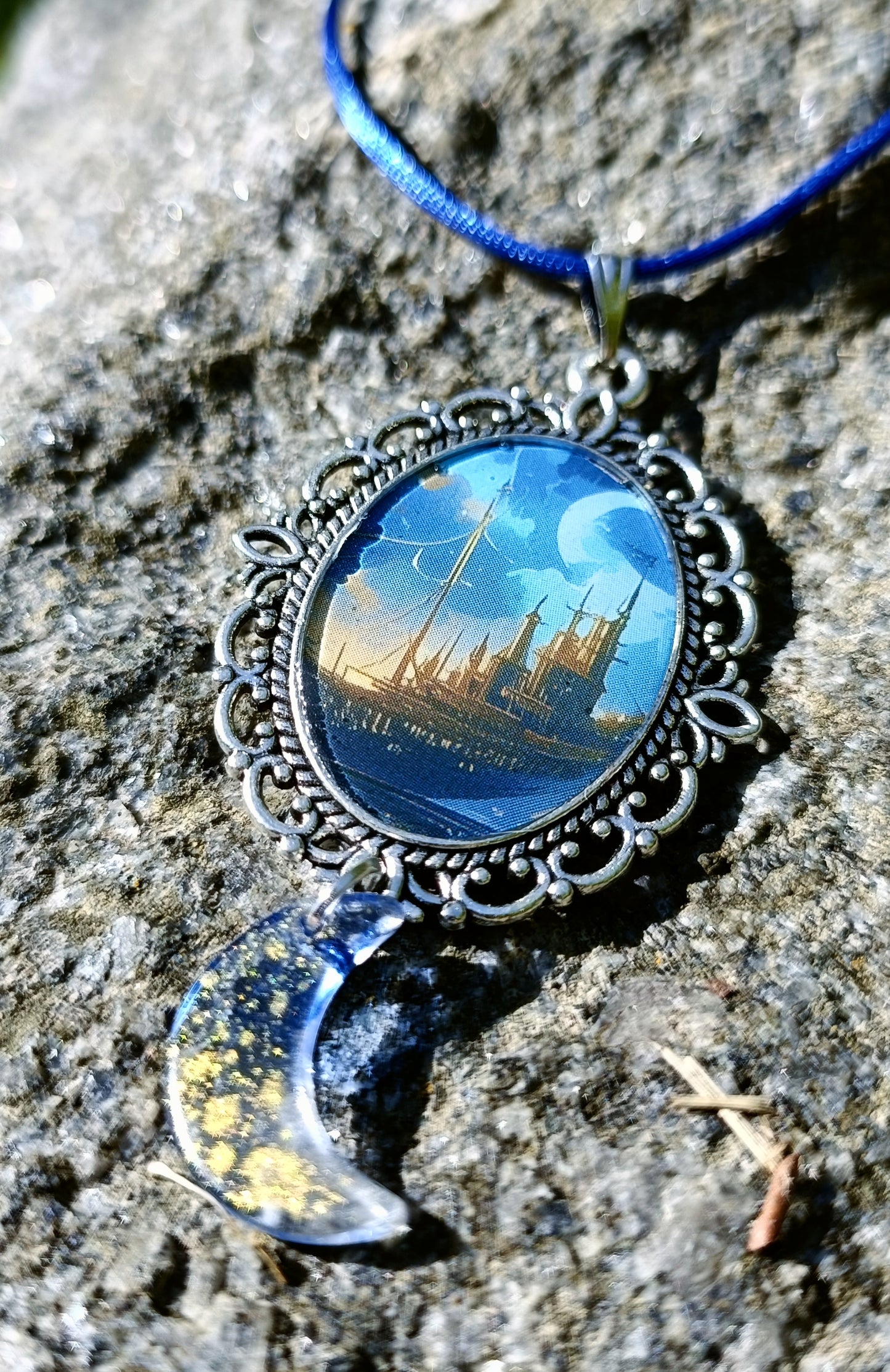 Magical landscape pendants