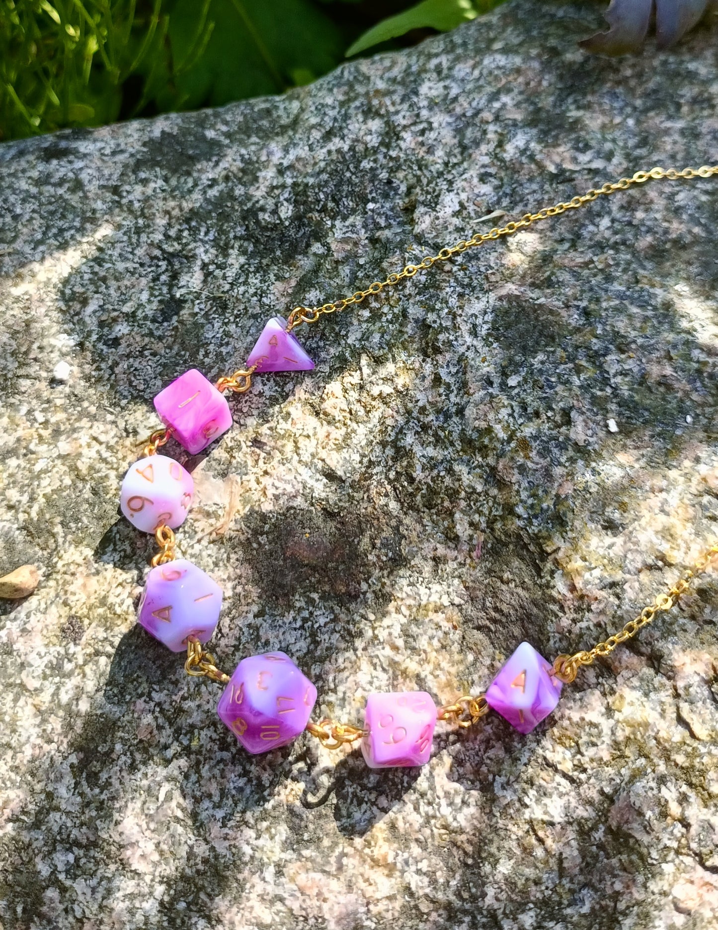 Miniature Dice Necklace