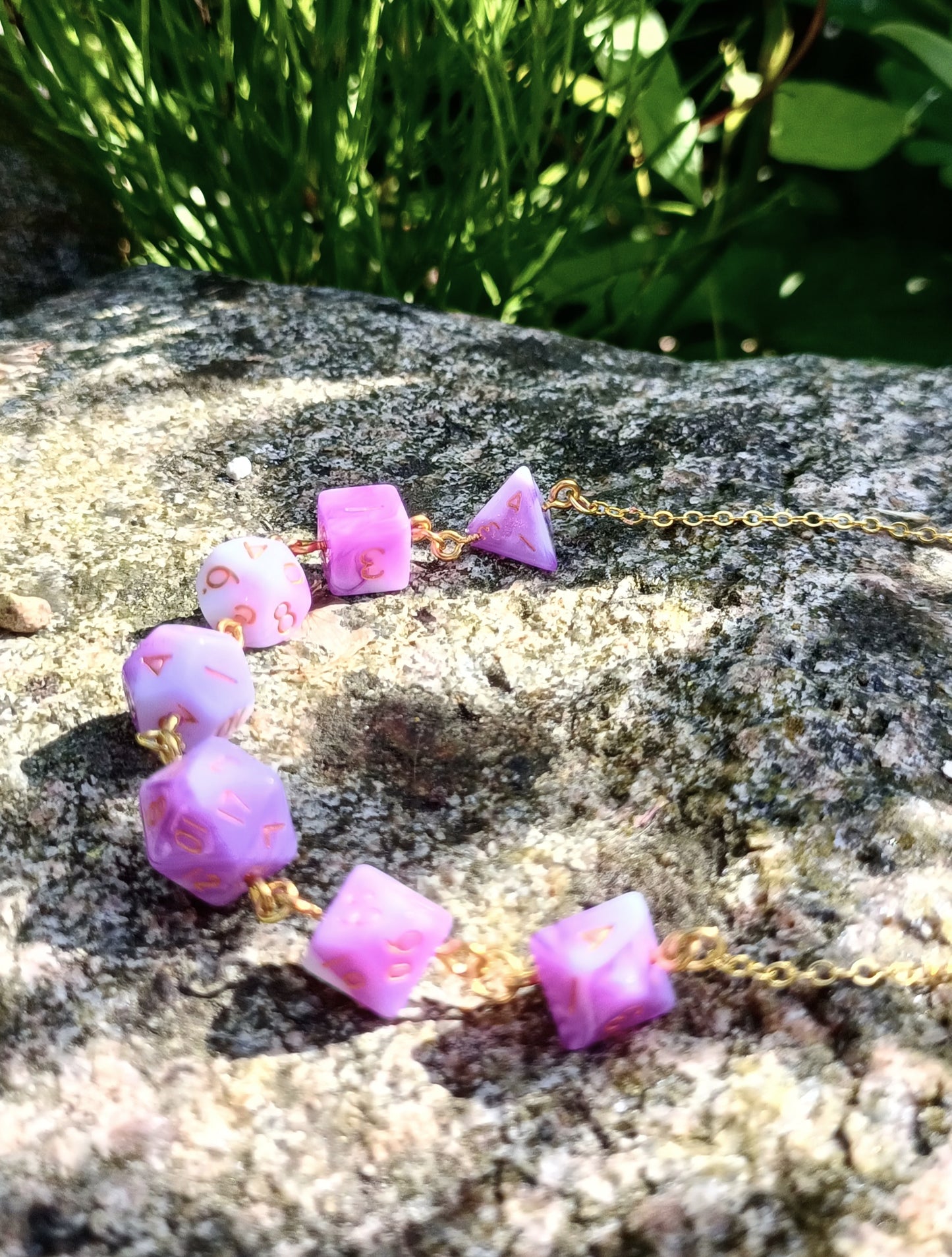 Miniature Dice Necklace