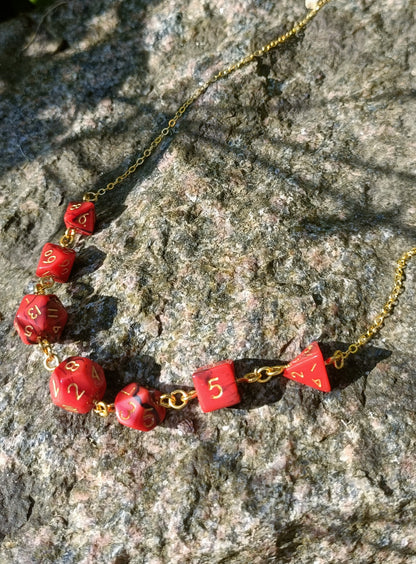 Miniature Dice Necklace