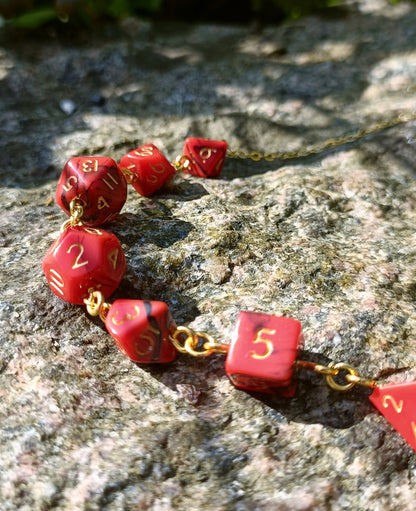 Miniature Dice Necklace