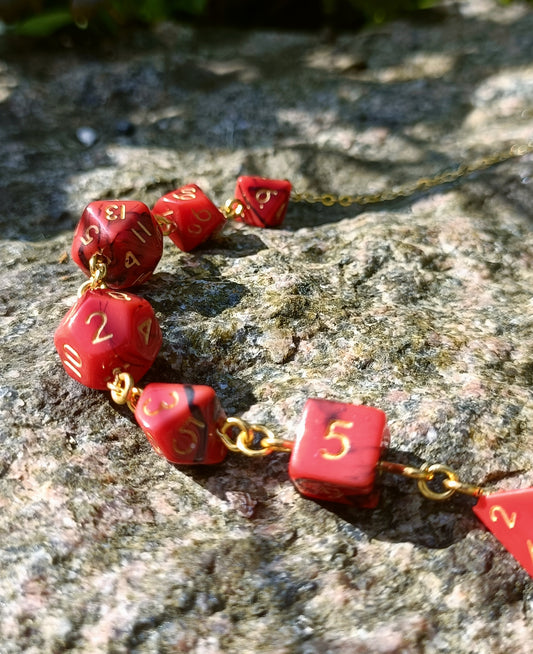 Miniature Dice Necklace
