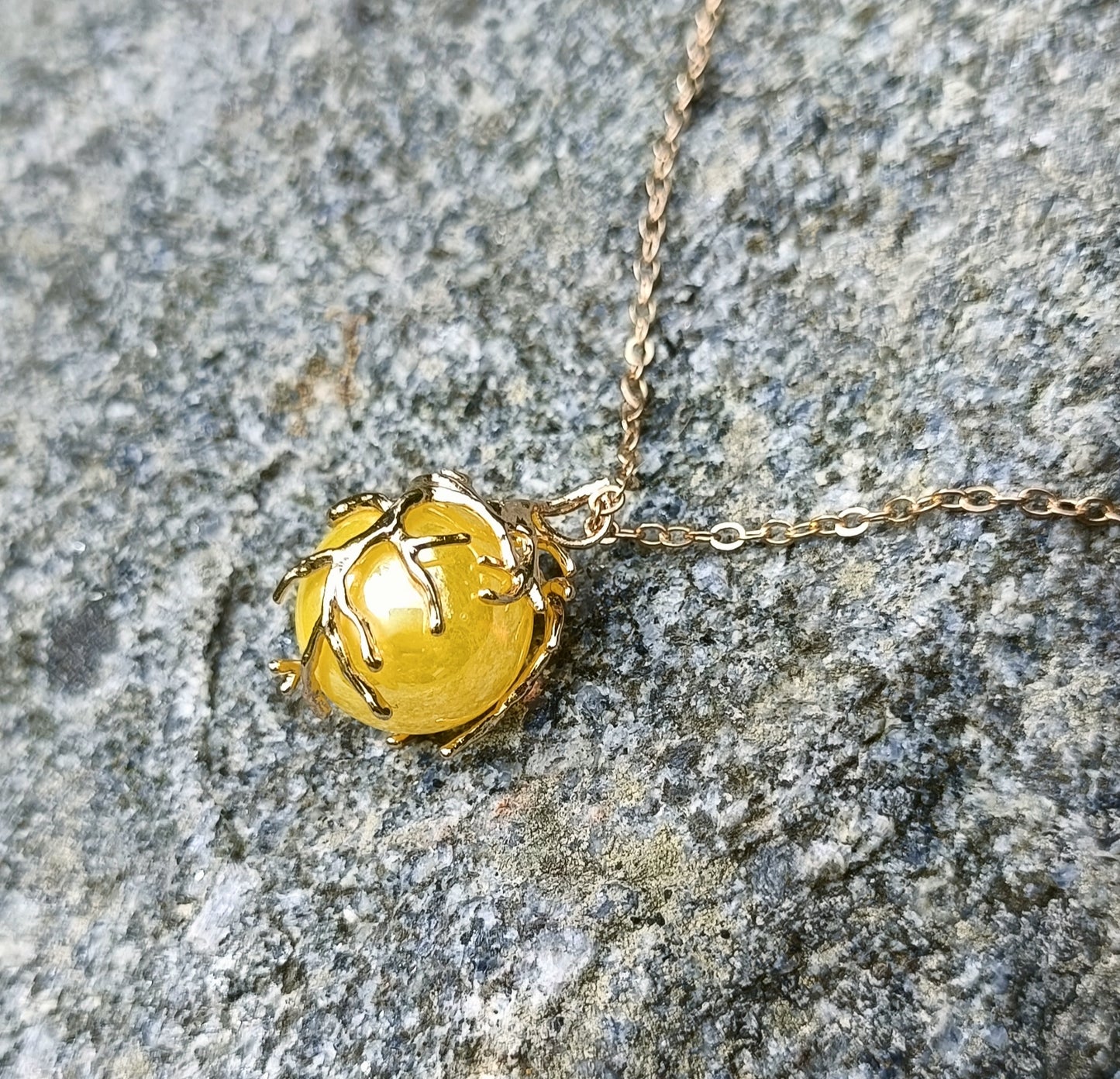 Magical orb necklace