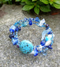 Glass Charm Bracelet
