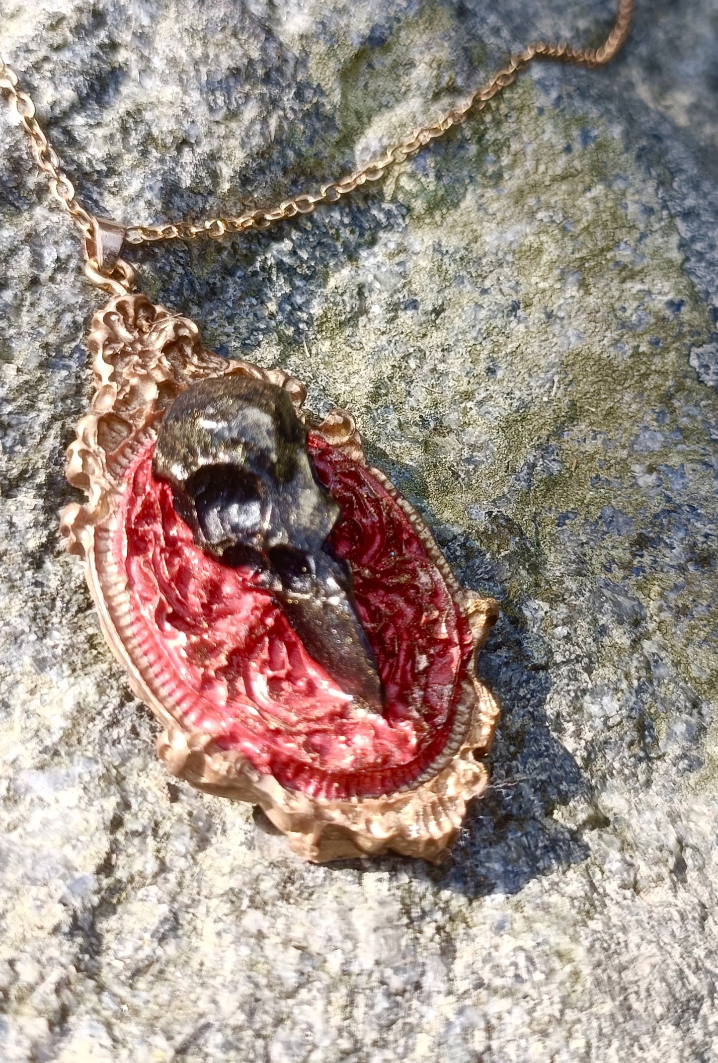 Raven Skull Pendant