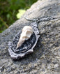Raven Skull Pendant