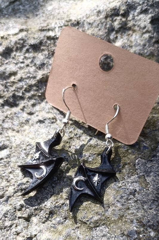 Batwing Earrings