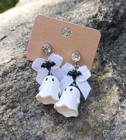 Ghost & Bow earrings