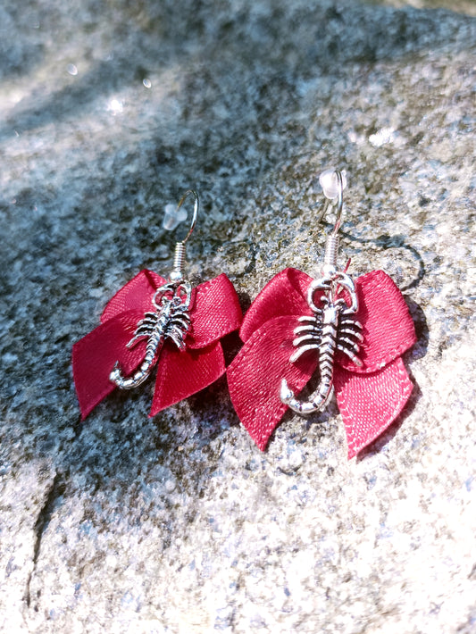 Scorpion Bow Earrings