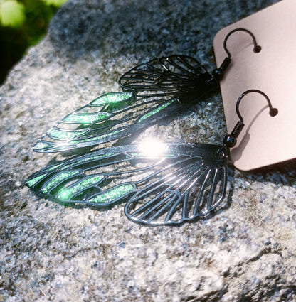 Aluminum Butterfly Earrings