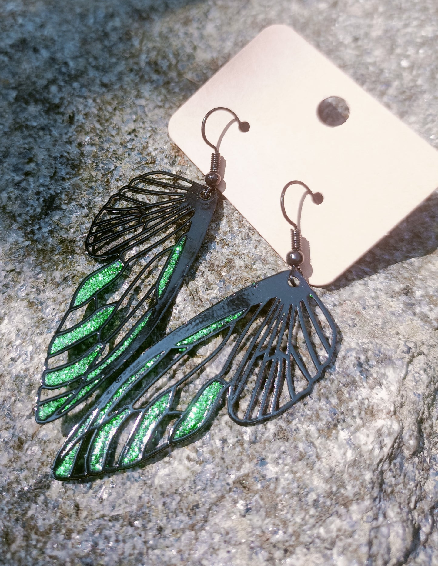 Aluminum Butterfly Earrings