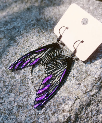 Aluminum Butterfly Earrings