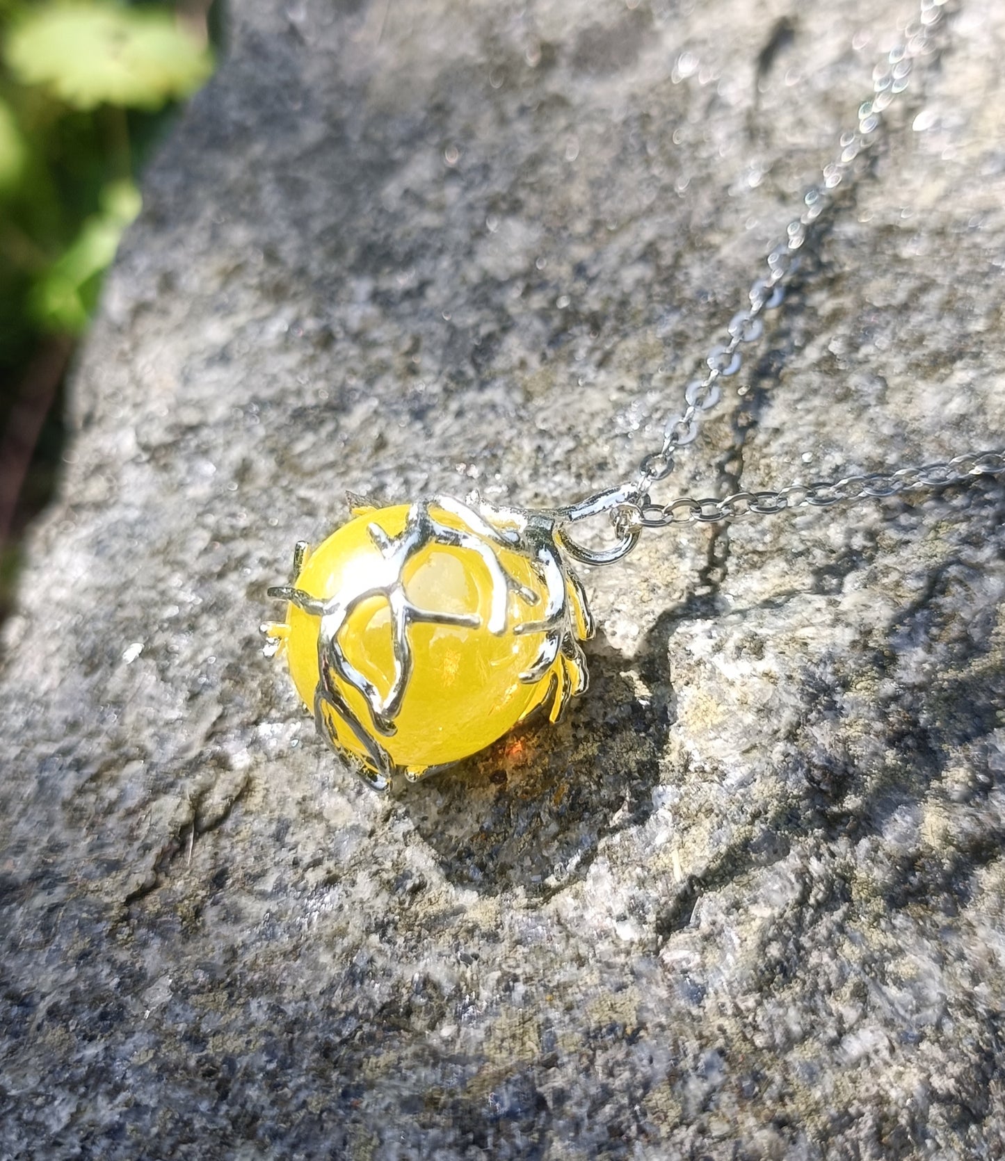 Magical orb necklace