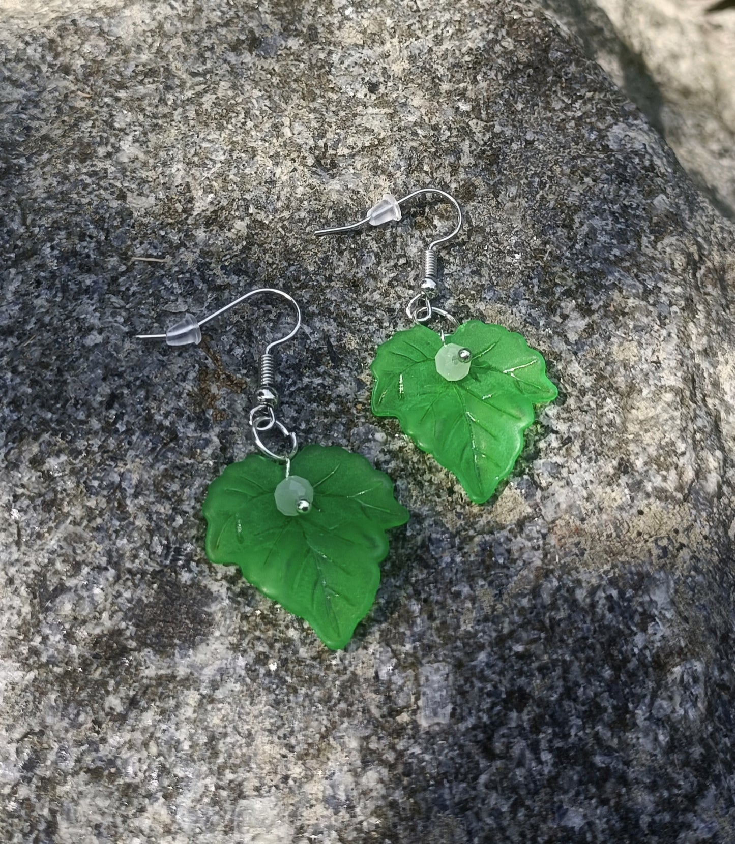 Maple leaf earrings