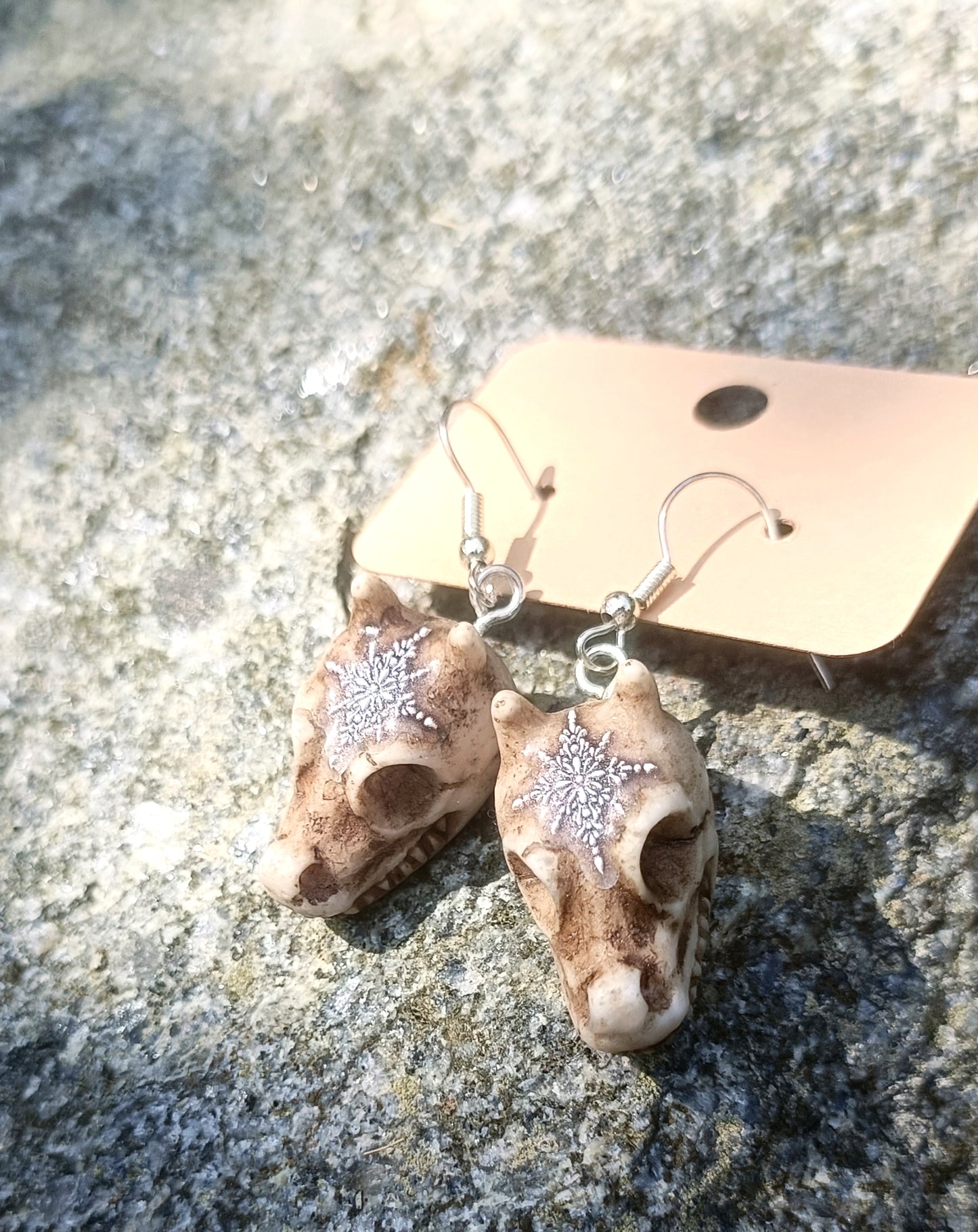 Dragon Skull Earrings