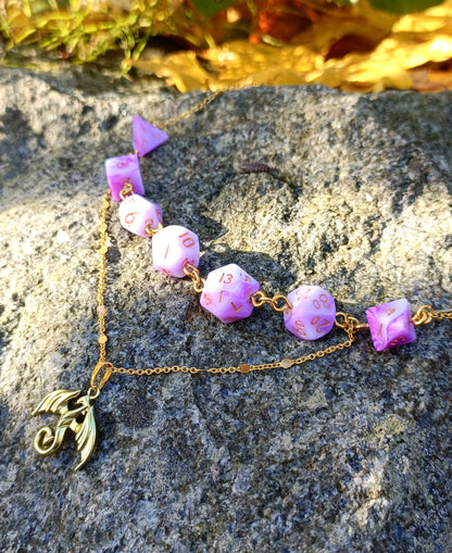 Miniature Dice Necklace