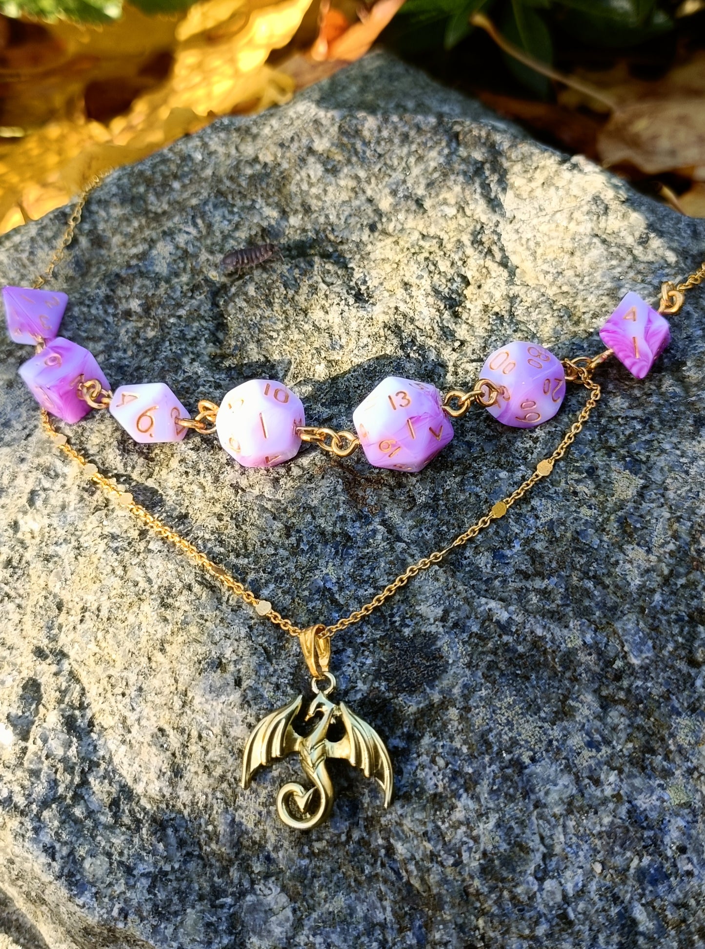 Miniature Dice Necklace