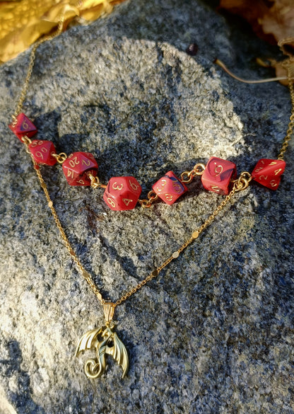 Miniature Dice Necklace