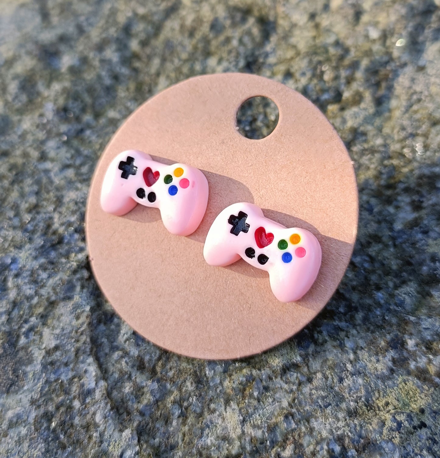 Controller earring studs