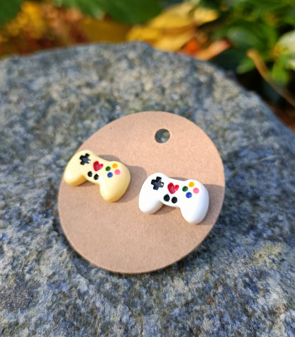 Controller earring studs