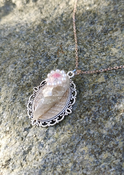 Pink Ravenskull Pendant