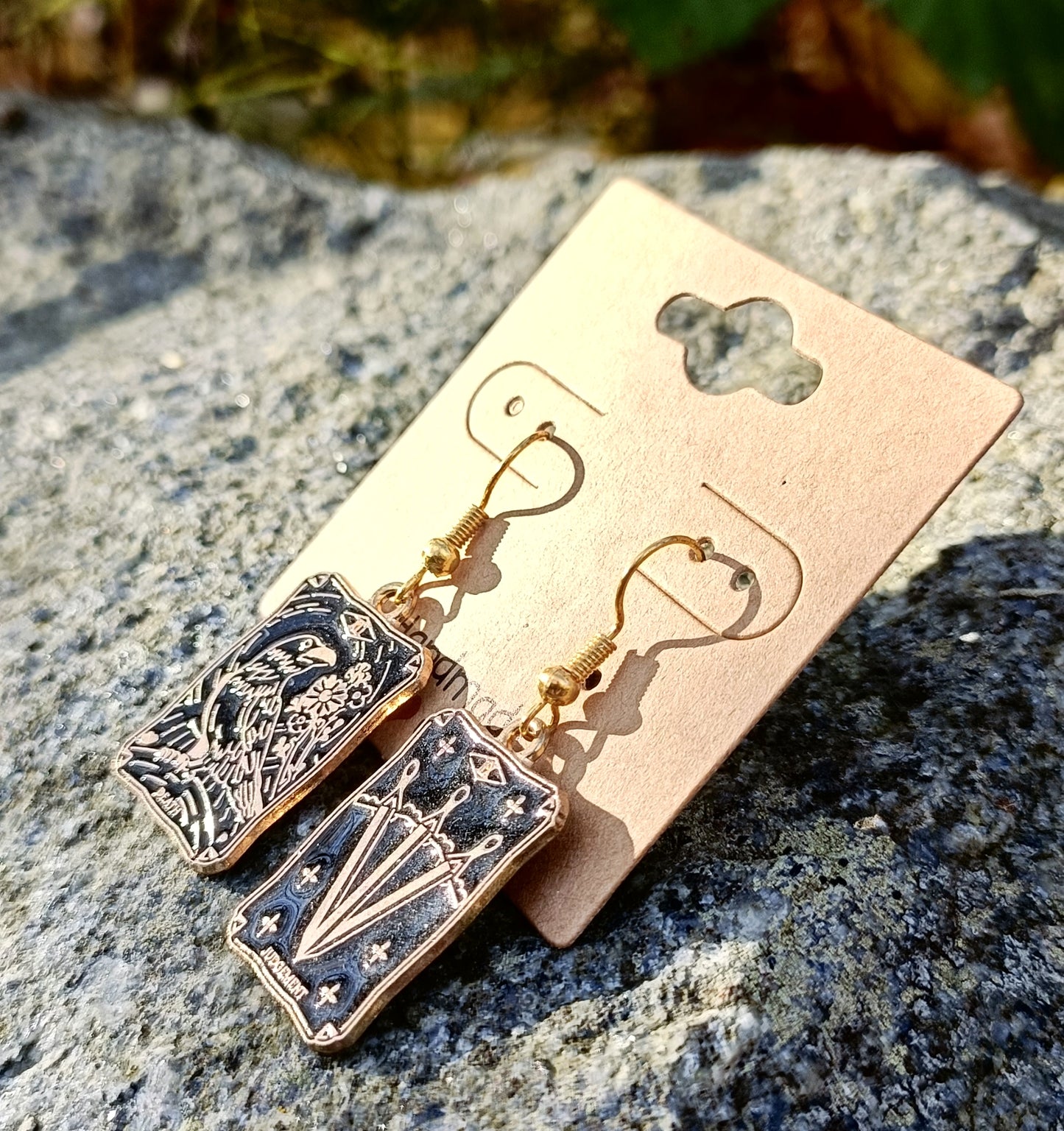 Tarot Card Earrings