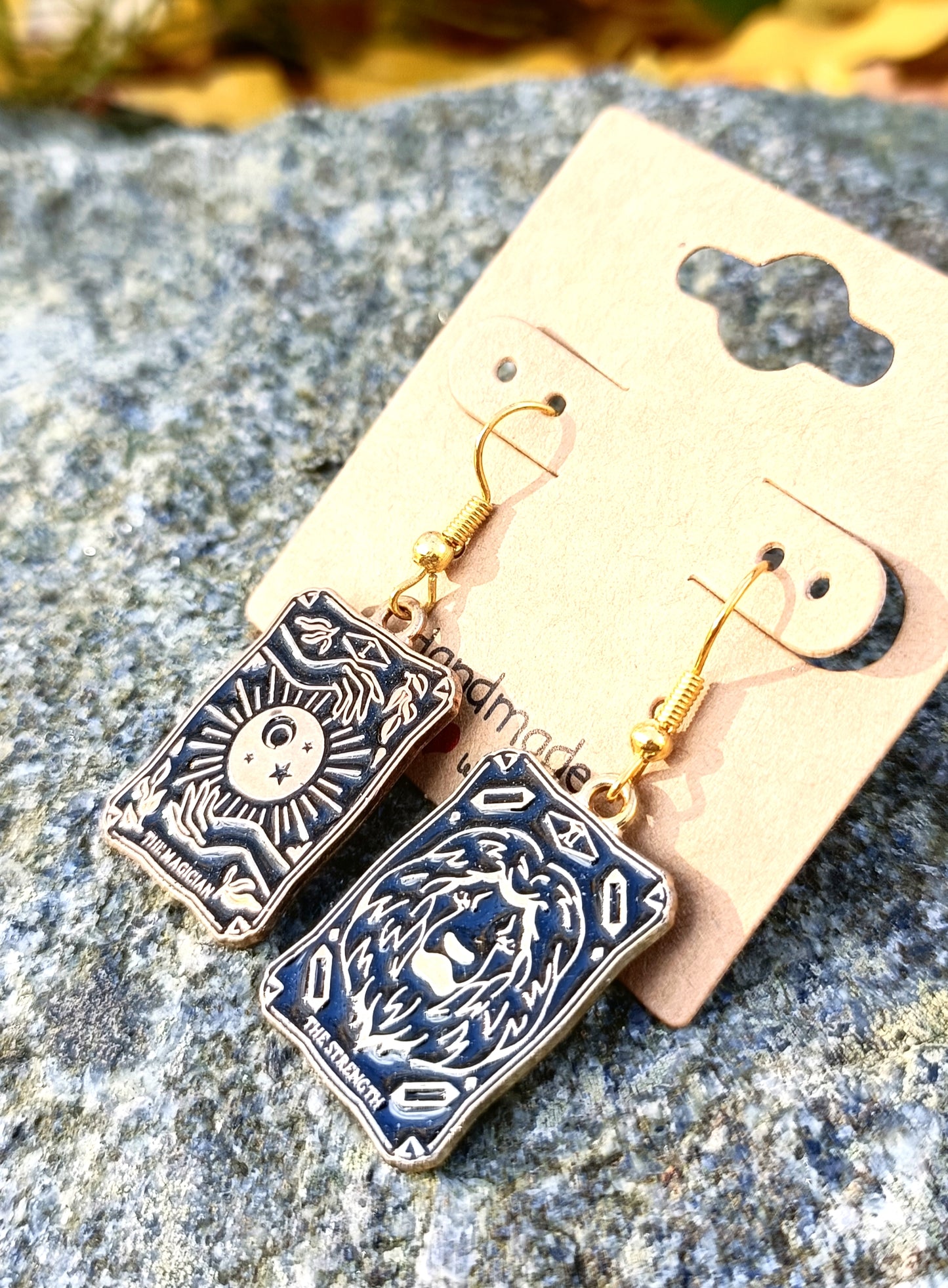 Tarot Card Earrings