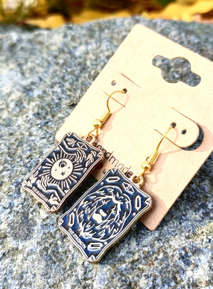 Tarot Card Earrings