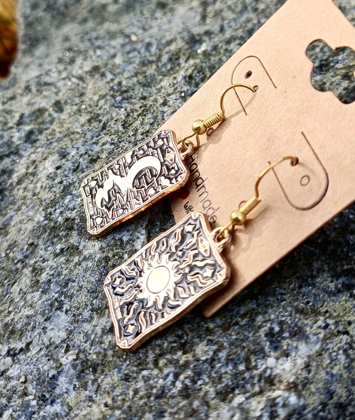 Tarot Card Earrings