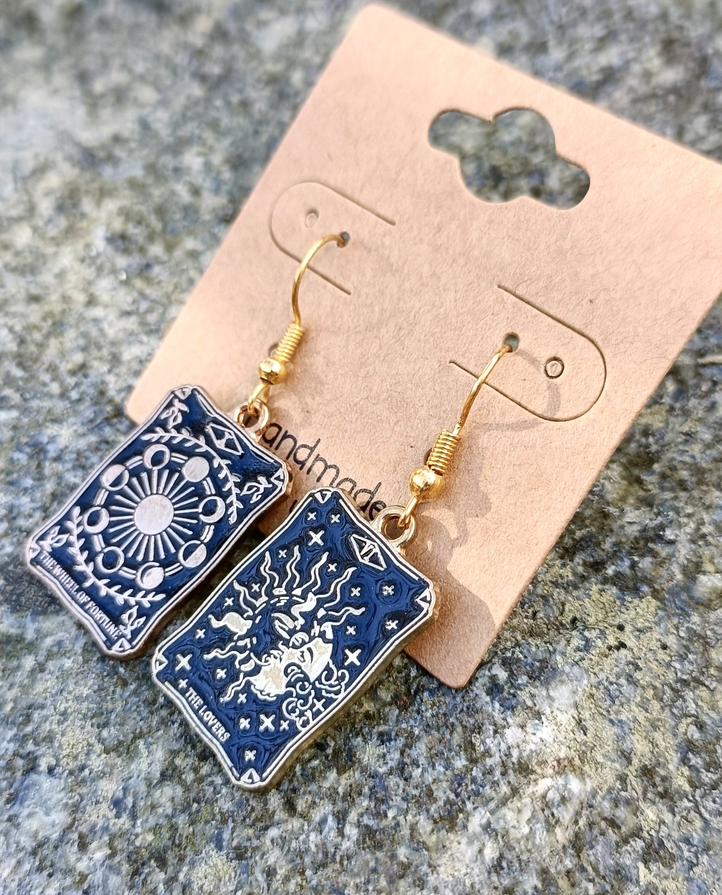 Tarot Card Earrings