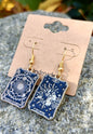 Tarot Card Earrings
