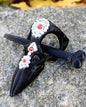 Raven Skull Hairpin