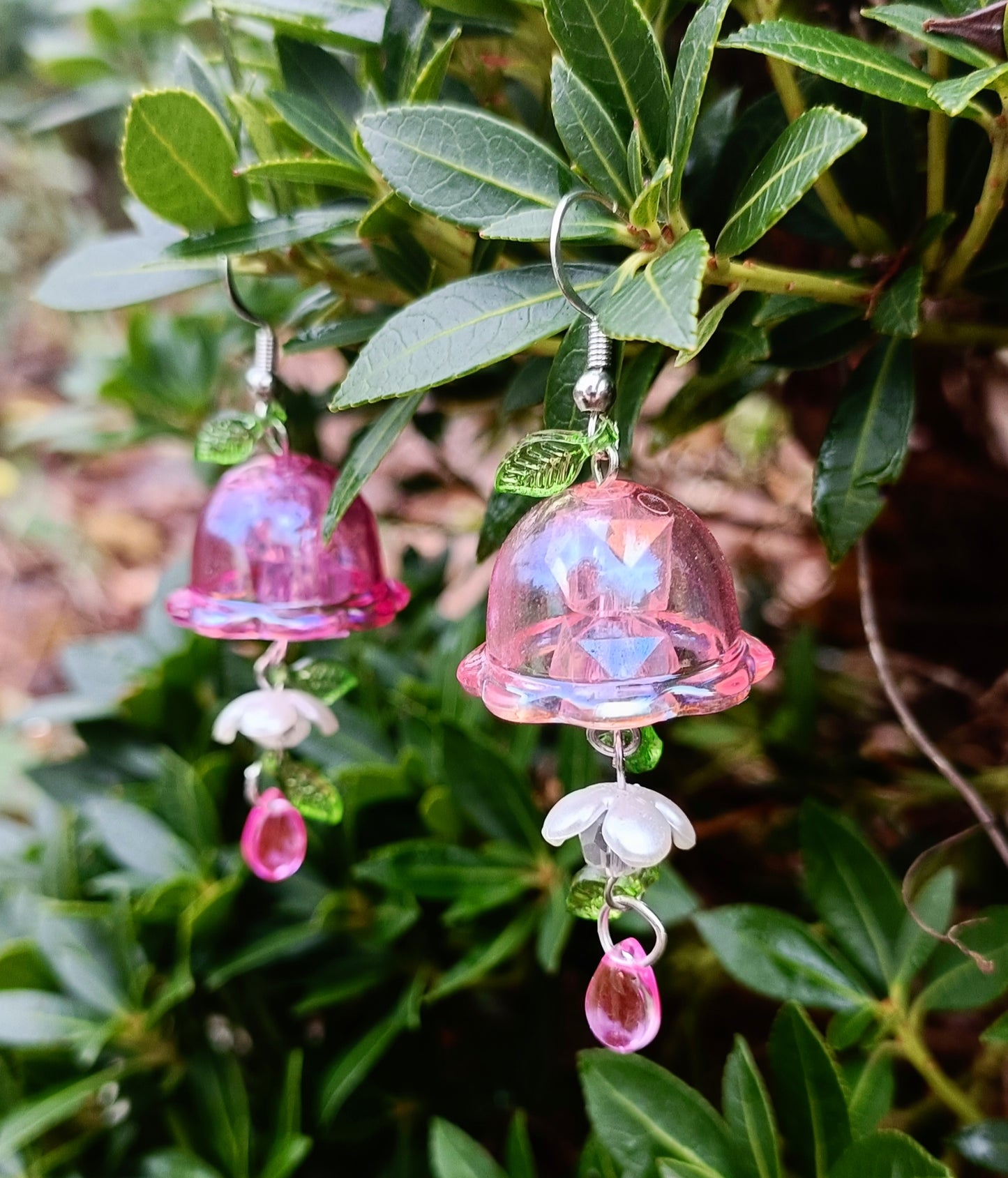 Flower Drop Earrings