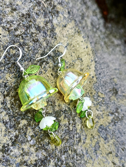 Flower Drop Earrings