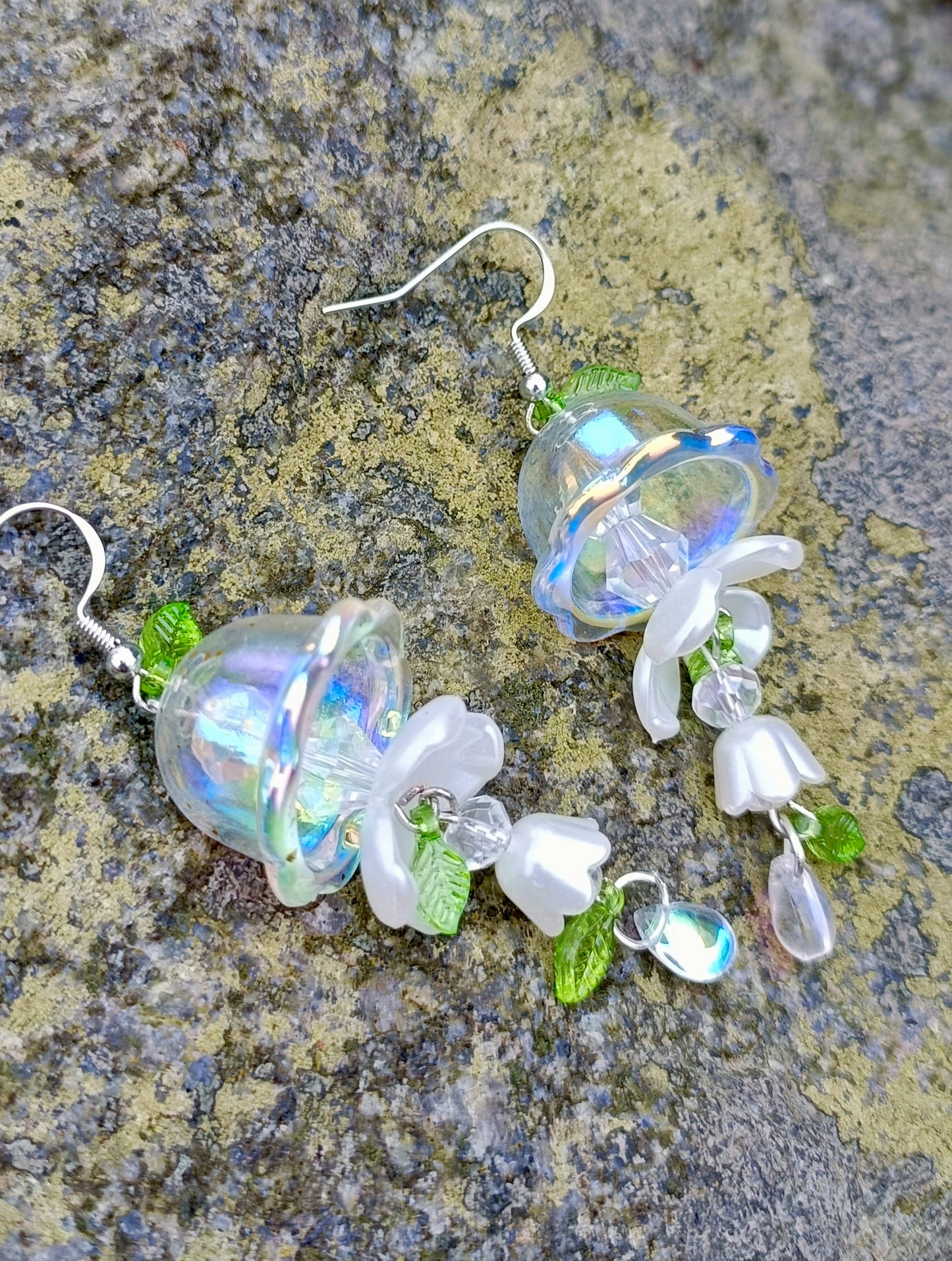 Flower Drop Earrings