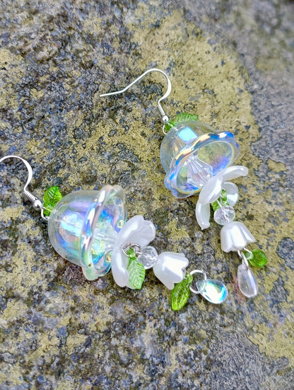 Flower Drop Earrings